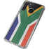 South Africa Flag Distressed Galaxy A21 Clear Case